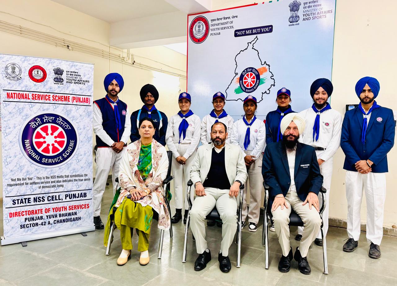 ਗਣਤੰਤਰ ਦਿਵਸ ਪ੍ਰੇਡ (ਨਵੀਂ ਦਿੱਲੀ) ਵਿਖੇ ਪੰਜਾਬ ਨੂੰ ਪ੍ਰਤੀਨਿਧ ਕਰਨਗੇ 8 ਐਨ.ਐਸ.ਐਸ. ਵਲੰਟੀਅਰ।